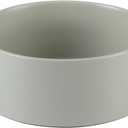 Ceramic 6.1inch Non-Slip Dog Food and Water Bowl for Small & Medium Breed Dogs,Pet Bowl for Replacement, Protects Cervical Spine (Grey)