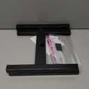 Adjustable Plant Stand Indoor,Bamboo Mid Century Modern Plants Stands, Stable Plant Holder,Fit 8 9 10 11 12 inch Pots (Pot & Plant Not Included)(Black)