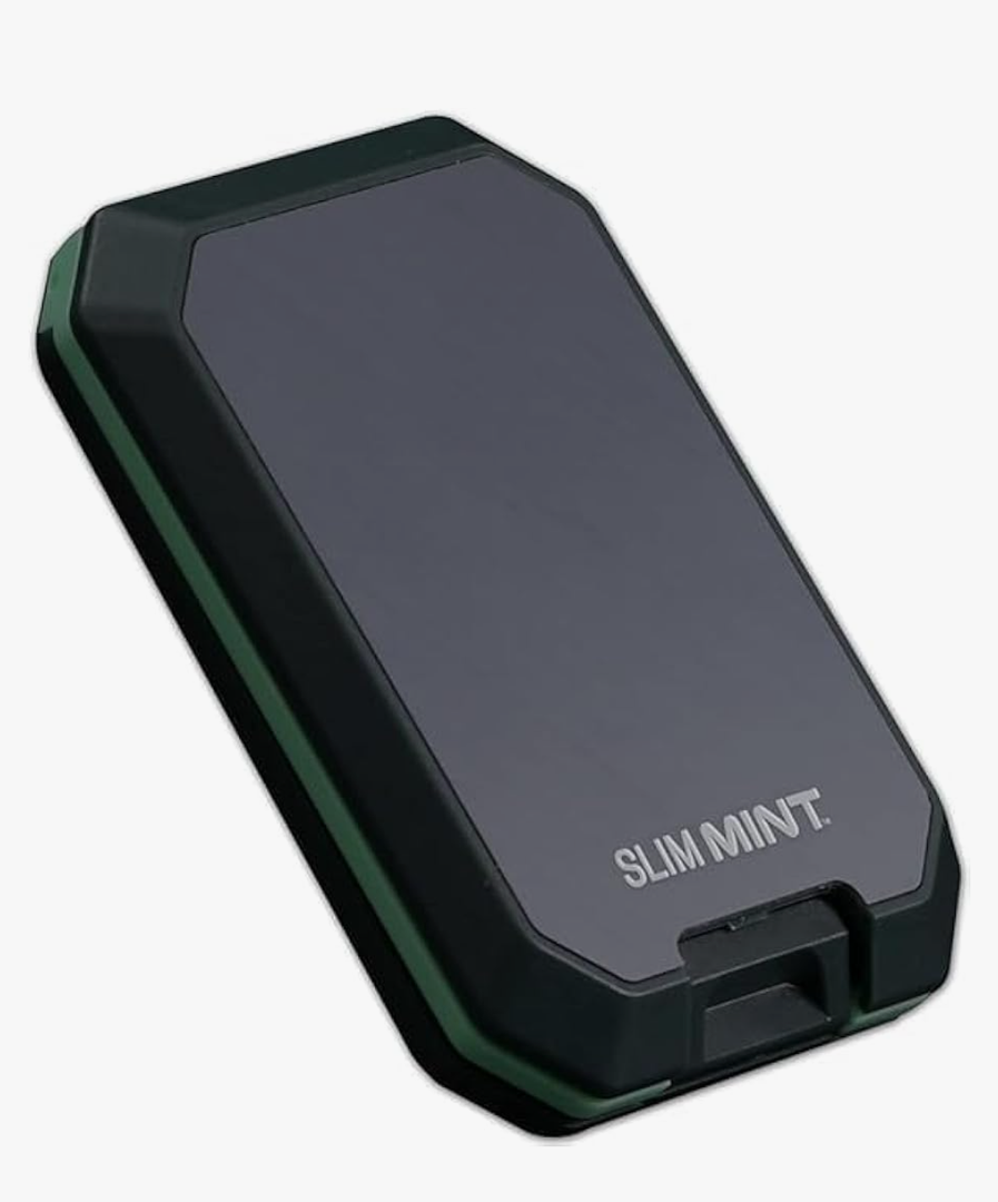 Slim Mint Ultra-Thin RFID-Blocking Wallet, AS-SEEN-ON-TV, ID Theft Protection, Easy to Carry, Reach Cards & Cash with a Touch of a Button, Aluminum Outer Shell, Crush-Resistant