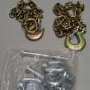 5th Wheel Trailer Safety Towing Chain kit Ultimate Connection Safety Chains Fit for Universal Ultimate Fifth Wheel Connection(Rail or Gooseneck Version)