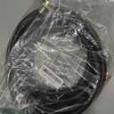 2 Pack 8 FT Rubber Washer Hoses, Black Burst Proof Washing Machine Hose, Hot and Cold Water Connection Inlet Supply Lines, 3/4" Fittings Washing Machine Fill Hose