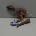 Discovery™ Remote Control T-Rex Dinosaur – Realistic Jurassic RC Action Figure with Walking Legs, Roaring Sounds, Chomping Mouth| Dinosaur Toys for Kids| Boys Toys RC Car Gift| Fun Dino for Ages 6+