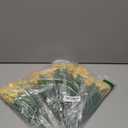 8 Bundles Artificial Daffodils Flowers, Fake Artificial Greenery UV Resistant No Fade Faux Plastic Plants for Wedding Bridle Bouquet Outdoor Home Garden Kitchen Office Table Vase (Yellow)