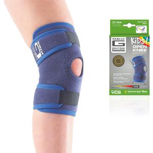 NEO G Kids Knee Brace Open Patella Knee Brace for Kids Suitable for Joint & Meniscus Pain, Osgood Schlatter, Strains, Sprains, Instability, Juvenile Arthritis. Adjustable Class 1 Medical Device-One Size