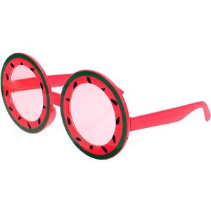 BESPORTBLE Watermelon Eyeglasses for Party Photo Booth Props Funny Photo Glasses Party Favors Square Sunglasses (Pack of 7)
