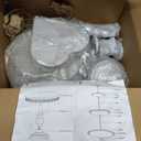 Set of 9 Cake Stands Metal Cupcake Stand Set Multiple Styles Candy Fruit Display Tower Dessert Plate Cake Serving Tray for Birthday Party Wedding Anniversary Baby Shower Engagement (White)