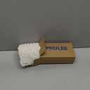 MIULEE Pack of 2 Corduroy Decorative Throw Pillow Covers 20x20 Inch Soft Boho Striped Pillow Covers Modern Farmhouse Home Decor for Sofa Living Room Couch Bed Cream White