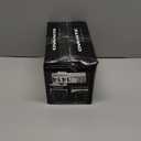 OVENTE Electric 2 Slice Toaster Machine with 6-Shade Browning Selector Setting, Compact Design and Removable Crumb Tray, 700W Power Perfect for Toasting Bread, Thin Bagels and Waffles, Black TP2210B