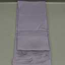 Simplebrand Ava Lilac Short 36 Inches Blackout Curtain 2 Panels Set, Half Window Rod Pocket Privacy Curtain Tiers for Kitchen, Curtains Blackout for Bathroom Shades, W40 x L36 Inch, Lilac