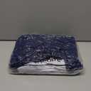 Woanger 4 Packs Boat Fender Cover 8" x 20" Fleece Marine Bumper Covers for Center Rope Tube Style Fenders (Boat Fender Not Included) (Navy Blue)