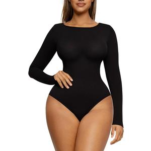 Feeling Girl Seamless Long Sleeve Fall Shirt Tops M/L