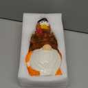 FUTBU Thanksgiving Turkey Gnomes Ceramic Tree Decor, Thanksgiving Decorations for Home Turkey Ceramic Tree with Light Up, Thanks Gnome Figurines for Table Centerpieces Home Decor Indoor Outdoor Party