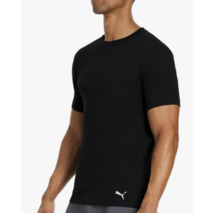 Puma Men's 4 Pack Cotton Crewneck Short Sleeve T-Shirt XL