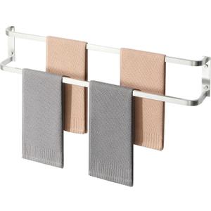 Alise Double Towel Bars 32 Inch, Double Towel Rack for Bathroom Stainless Steel Bathroom Towel Rack Wall Mounted Towel Holder, Brushed Nickel