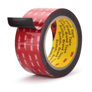 3M Double Sided Tape 216.4ft VHB 5925 Black Mounting Tape Heavy Duty Waterproof Foam Tape Strong Adhesive for RV LED Strip Light Dcor