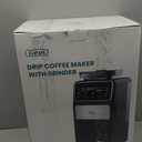 Gevi 10 Cup Drip Coffee Maker with Built-in Grinder, Grind  Brew Burr Combo Coffee Machine with Touch Screen, Programmable, 4-Hour Warm Plate, Permanent Filter, Coffee Carafe (10.7"D x 7.9"W x 17.8"H)