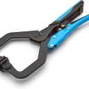 OX Tools 7 inch Locking Vise Grip Clamp With Swivel Pad - Heavy Duty Welding Clamp with Auto Adjust Design & Comfortable Grips Perfect C Clamp for Woodworking, Welding, and Metalworking - OX-P204302