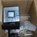 Battery Operated Wall Sconce Set of 2, Black Rechargeable Wall Lights with Timer Function, Easy Install Dimmable Wireless Wall Lamps Sconces Wall Decor for Living Room Bedroom Hallway, Emergency 3000K