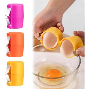 Egg Shell Opener2026 New Eggshell Cracker, Quickly Cuts Hard-Boiled Eggs, Boiled Egg Peeler, Stainless Steel Eggshell Breaker, Effortless Kitchen Gadget (3-Piece Set)