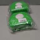 Pack of 2 VGAZE Plastic Wrap Storage Box, Punch-Free Extractable Storage for Fresh Multi-Functional Dispenser, Apple Shaped Wall-Mounted Plastic Wrap Storage Box dispenser with 100 Crisper Wraps (C)