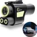 NACS to CCS1 Charging Adapter for Tesla Supercharger to CCS Adapter, Max 500A 1000V, Electric Vehicle Charger Adapter Compatible with Tesla V3/V4 DC Fast Charge Station, Fit for Ford, Rivian, GM EVs