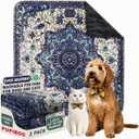 PUPIBOO Washable Pee Pads for Dogs and Cats - Super Absorbent Reusable Puppy Training Pads - 100% Waterproof, Leak-Proof & Non-Slip Whelping Pads for Pet Housebreaking