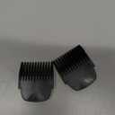 2 Pack Clipper Guards Combs for Manscaped The Lawn Mower 4.0 Groin Hair Trimmer, Adjustable 1/8-1/2 inch Cutting Guides Replacement Compatible with Manscaped 4.0 Only, Black Coded