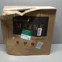 Mayne Newport Plus Mailbox Post with Standard Arm Weather-Resistant, Durable Classic Design Easy-to-Install Outdoor Mailbox Post
