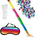 32-Inch Piñata Sticks – Durable, Won’t Break Easily – Made From Extra-Strong Material. Perfect for Kids to Enjoy Piñata Parties Without Worrying About Damage. A Piñata Stick Kids Love!