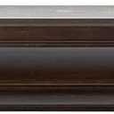 MANTELSDIRECT 60 Inch Floating Fireplace Mantel Wood Shelf in Chocolate - Colton from Mantels Direct | Wooden Rustic Wall Shelf Perfect for Décor and Electric Fireplaces