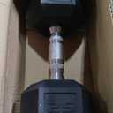 CAP Barbell Coated Hex Dumbbell Weight | Multiple Options (25 lb)