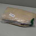PAGGED Khaki Kitchen Chairs Cushions Non Slip Foam Office Seat Cushions Washable Soft Thick Pads Large Wooden Metal Tapered Dining Chair Cushions,17" x 15"