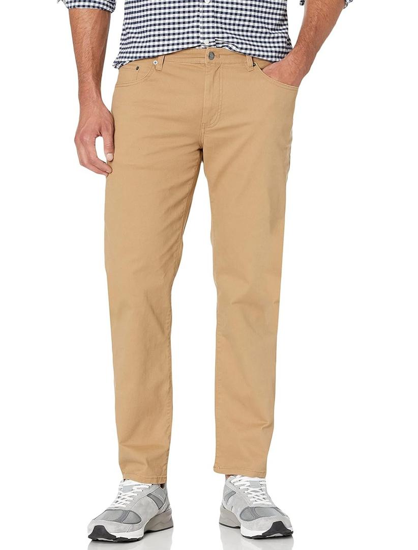 Amazon Essentials Men's 5-Pocket Stretch Twill Pants US 34Wx32L