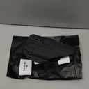 IWB Kydex Light Bearing Holster for Glock 19 Gen5 with Streamlight TLR-8, Friction Retention Level I Holder, Optic Cut Fit Red Dot Sight, Black