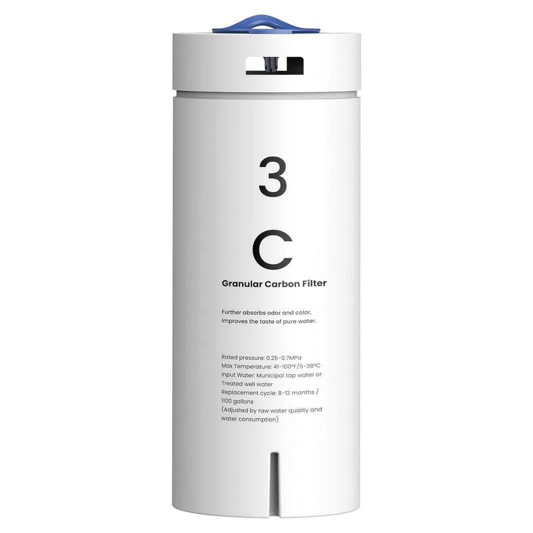 GLACIER FRESH C Filter Replacement Filter Replacement for GFU03 Reverse Osmosis System