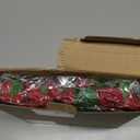AmyHomie Artificial Flowers Dark Red Rose 25pcs Real Looking Fake Roses w/Stem for DIY Wedding Bouquets Centerpieces Arrangements Party Baby Shower Mothers Day Christmas Tree Decorations