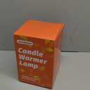 Candle Warmer Lamp with Timer Dimmer, Electric Candle Warmer with Adjustable Height for Home Decor, Christmas Birthday Gifts for Women Men Mom, Wax Melter for All Jar Sizes, 2Bulbs, Black