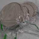 10 Pcs Unfinished Wood Slices 8-9 Inches - Natural Wood Rounds with Bark for Centerpieces, Wedding Decor, Crafts, DIY Projects - Rustic Table Decor, Wood Burning, Painting, Holiday & Party Decoration