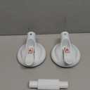 15inch Upgrade Suction Shower Grab Bar, Portable Shower Handle Bar Suction Grip Bar Bathtub Handle with Strong Hold Suction Cup Fitting and Rapid Release for Bathroom(Max Capacity :300lb (White-Pro)