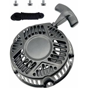 YAMAKATO 590607 797276 Pull Start for Briggs and Stratton Horizontal Shaft Engine Generator Mini Bike Recoil Starter Assembly Cord Rope