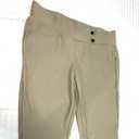 Stylish Conceited Tan Pants with Button Detail XL