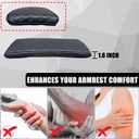 Center Console Cover for Hyundai Santa Fe 2026 2025 2024 - Soft Armrest Cushion Middle Console Cover for Hyundai Santa Fe 2024 2025 2026 Interior Accessories - Black