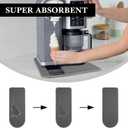 Linkidea Blender Slider Mat for Stand Mixer, Kitchen Accessories with Anti-Slip Mat, Kitchen Appliances Attachment for Countertop Placing, Compatible with Ninja NC701