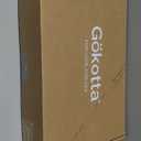 GOKOTTA Fitted Sheet Only - 16 Inch Pocket Bamboo Rayon Fitted Sheet, Super Soft and Cooling Bottom Sheet with 4 Elastic Corner Straps(Grey, King Size)