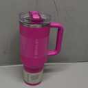 STANLEY Quencher ProTour Flip Straw Tumbler with Leakproof Lid | Built-In Straw & Handle | Cupholder Compatible for Travel | Insulated Stainless Steel Cup | BPA-Free (64 Ounces, Vivid Violet Fade)