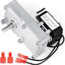 Hiorucet 4RPM Clockwise 3-20-60906 Auger Feed Motor Replacement Parts for Harman Accentra 52I, P61, P68, P43, PC45, PF100, P38, P61A, P35I, PF120, Accentra Insert, Invincible Insert & RS Pellet Stove.