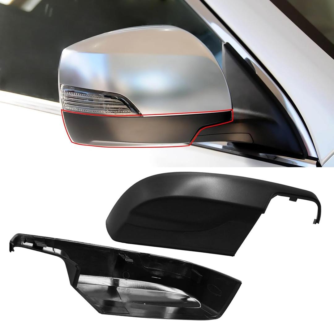 Yumzeco 1PC Compatible with Mirror Bottom Cover Subaru Forester/Crosstrek/Legacy/Outback/Impreza, Replace for 91054AJ220 Right Side Mirror Lower Cover Replacement-Right
