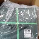 Kesfitt Tarp Heavy Duty Waterproof 20x30FT, 16 Mil Thick Tarps Tear&Fade Resistant,UV Resistant, Poly Tarp Cover with Grommets and Reinforced Edges for Outdoor Camping Pools Boat Car(Green/Blue)