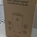 Keenray Large Towel Warmer Bucket, Luxury Towel Warmer for Bathroom, LCD Sreen for Time and Temperature, Delay Time Up to 24 Hours, Fits 3 Large Towels, Blankets, Bathrobes, PJ's, Gift for Him & Her