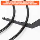 QuliMetal Chrome Plated Steel Stove Grate for Weber Traveler Portable Gas Grill, fits Weber 9010001 Traveler Portable Gas Grill - Rust-Resistant, Durable